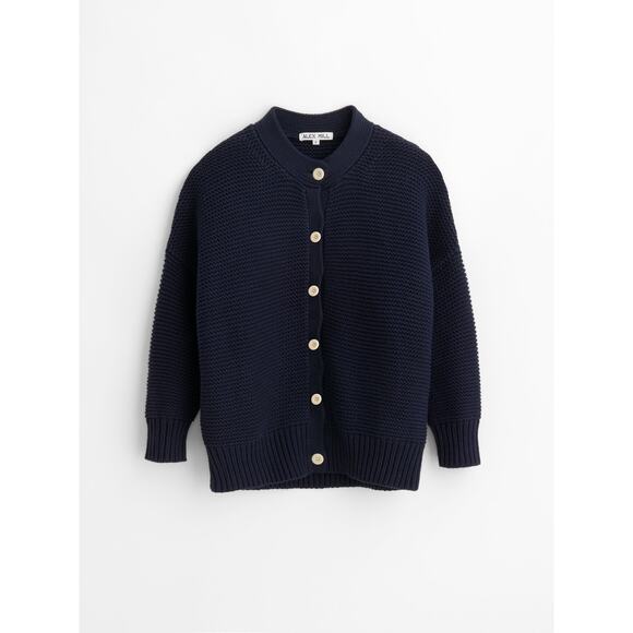 Alex Mill 'Nico' Navy Chunky Cardigan Size S - Picture 1 of 5
